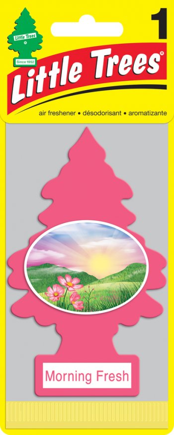 141 р. Ароматизатор подвесной пластина (свежесть утренняя) Елочка CAR FRESHNER CAR FRESHNER u1p-10228-russ  с доставкой в г. Керчь. Увеличить фотографию 1