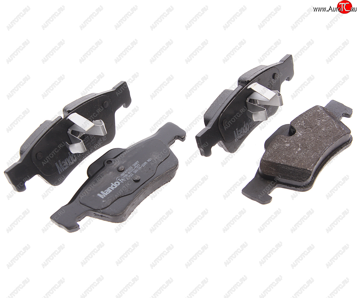 2 599 р. Колодки тормозные MERCEDES ML (W164),GL (X164),R (W251) задние (4шт.) MANDO MANDO mbf015223  с доставкой в г. Керчь