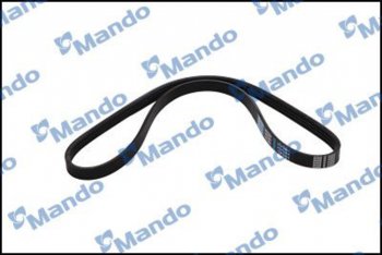 349 р. Ремень приводной поликлиновой 4PK897 HYUNDAI Accent (95-99),Verna,Getz (1.3) генератора MANDO MANDO mb4pk897  с доставкой в г. Керчь. Увеличить фотографию 1