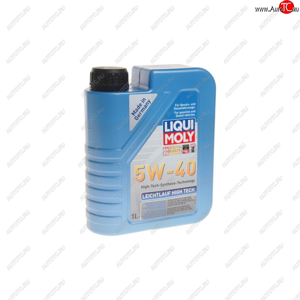 1 759 р. Масло моторное LEICHTLAUF HIGH TECH 5W40 синт.1л LIQUI MOLY LIQUI MOLY 2327  с доставкой в г. Керчь