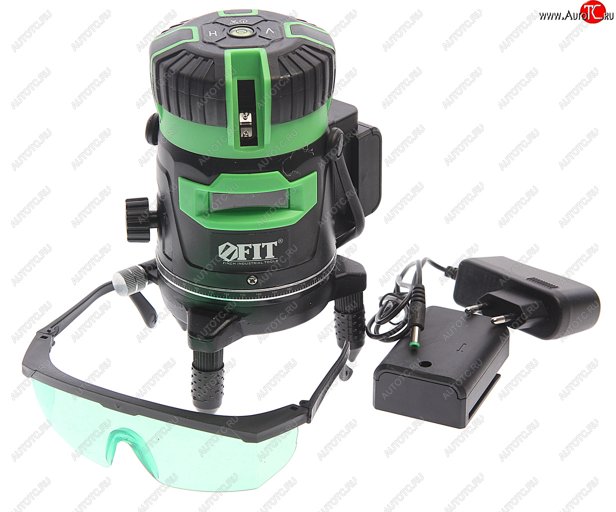 7 249 р. Уровень лазерный 10м самоуспокаивающийся FIT FIT 18633  с доставкой в г. Керчь