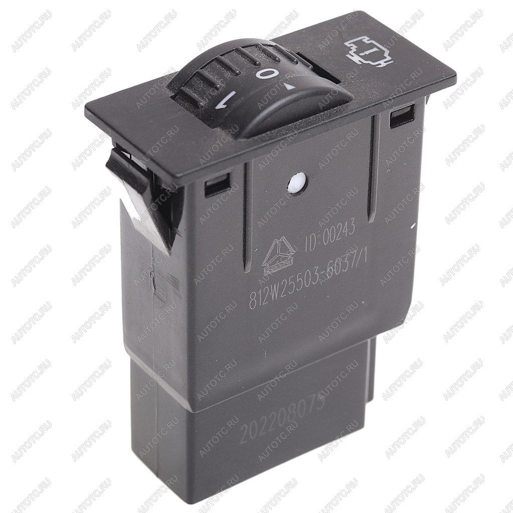 1 129 р. Переключатель SITRAK регулировки оборотов двигателя OE SITRAK 812w255036037  с доставкой в г. Керчь