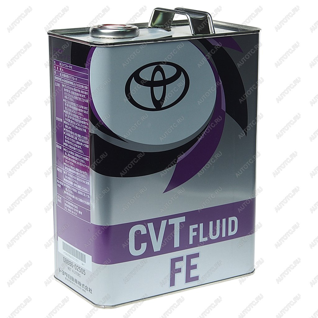 7 799 р. Масло трансмиссионное TOYOTA Genuine CVT Fluid FE 4л OE TOYOTA 08886-02505  с доставкой в г. Керчь