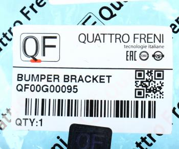 659 р. Кронштейн бампера NISSAN Qashqai (15-) переднего правый QUATTRO FRENI QUATTRO FRENI qf00g00095  с доставкой в г. Керчь. Увеличить фотографию 3
