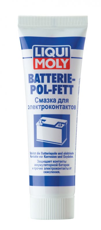 349 р. Смазка для клемм аккумулятора, защита от коррозии 50мл LIQUI MOLY LIQUI MOLY 3140  с доставкой в г. Керчь. Увеличить фотографию 1
