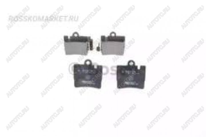 3 169 р. Колодки тормозные задние BOSCH Mercedes-Benz S class W220 (1998-2005)  с доставкой в г. Керчь