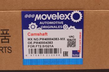 8 999 р. Вал распределительный ГАЗель Next,NN дв.G21A впускной MOVELEX MOVELEX pm40004383-mx  с доставкой в г. Керчь. Увеличить фотографию 5