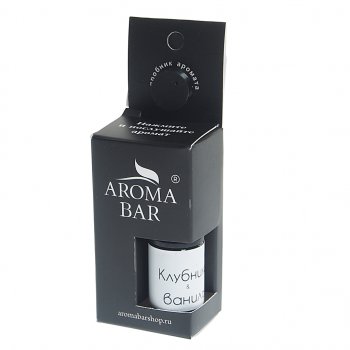 Ароматизатор масляный (клубника и ваниль) 10мл в крафтовой упаковке AROMA BAR AROMA BAR 4678597200156 (16oilset)