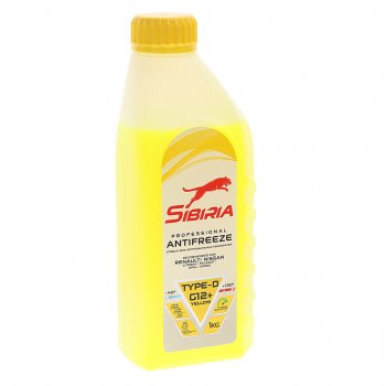 Антифриз желтый -40C 1кг G12+ SIBIRIA SIBIRIA 963894