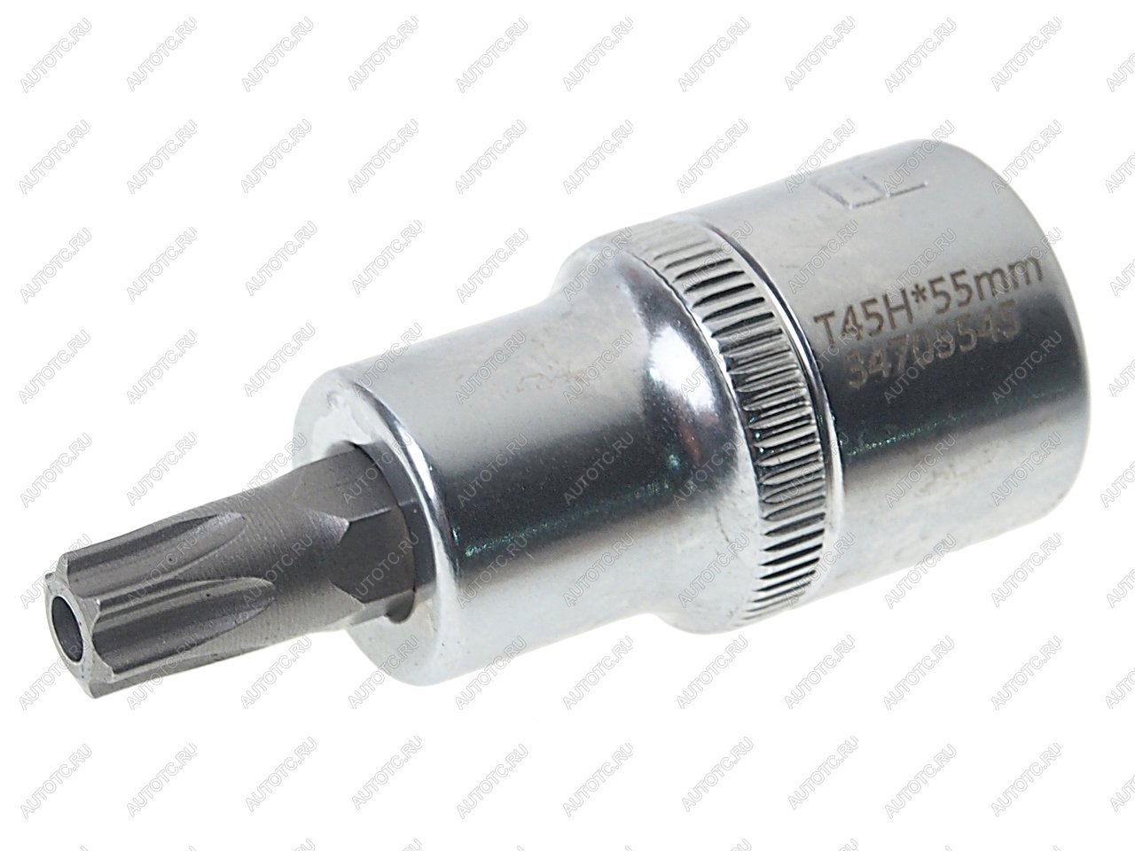 184 р. Бита-головка 12 TORX T45х55мм с отверстием ROCKFORCE ROCKFORCE rf-34705545  с доставкой в г. Керчь