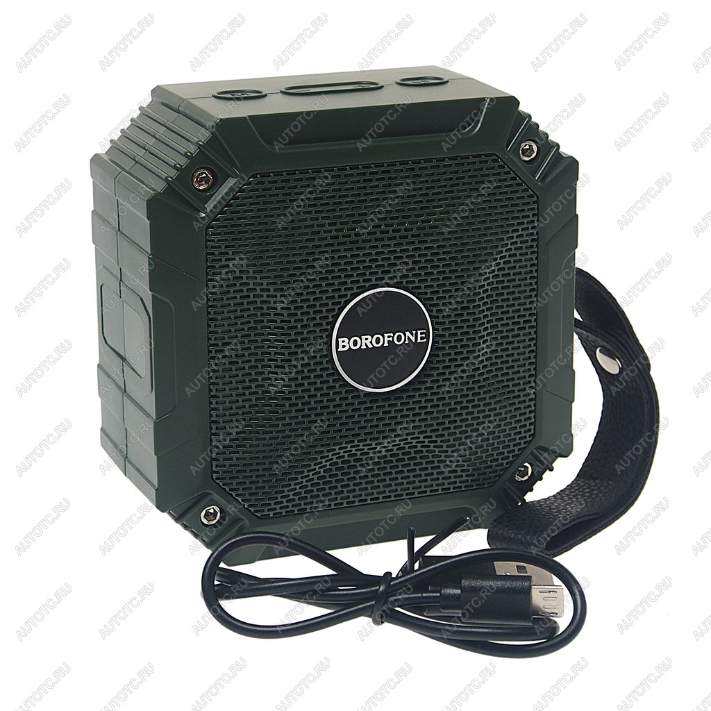 969 р. Колонка беспроводная bluetooth BOROFONE BOROFONE bp6 army green  с доставкой в г. Керчь