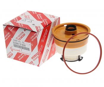 Фильтр топливный TOYOTA Land Cruiser 70,200 (1HZ,1VDFTV) (DTDI) OE TOYOTA 23390-51030