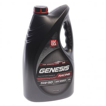 4 599 р. Масло моторное GENESIS RACING 5W50 синт.4л ЛУКОЙЛ LUKOIL 3173718  с доставкой в г. Керчь. Увеличить фотографию 1