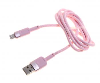 Кабель iPhone (5-) 1м розовый XO XO nb198 pink