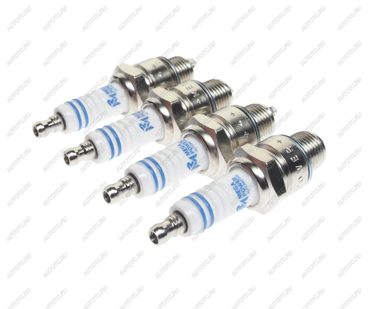649 р. Свеча зажигания ГАЗ-2410 АИ-92 (комплект 4шт.) MEGAPOWER MEGAPOWER 370-31-134  с доставкой в г. Керчь