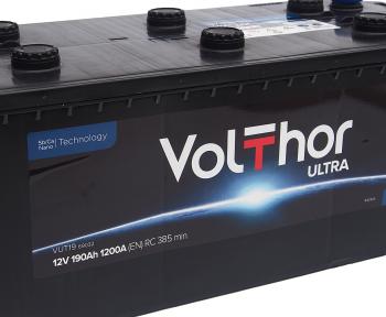 27 449 р. Аккумулятор VOLTHOR Ultra Truck 190Ач обратная полярность VOLTHOR 6ст190(3) 69032  с доставкой в г. Керчь. Увеличить фотографию 2