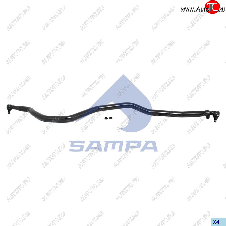 20 799 р. Тяга рулевая VOLVO FH12 продольная SAMPA SAMPA 097.963-01  с доставкой в г. Керчь