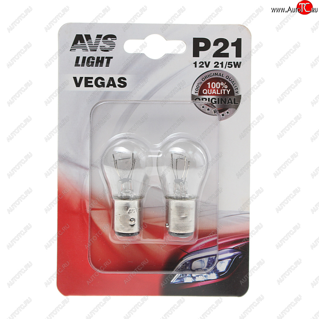 88 р. Лампа 12V P215W BAY15d блистер (2шт.) AVS AVS a78474s  с доставкой в г. Керчь