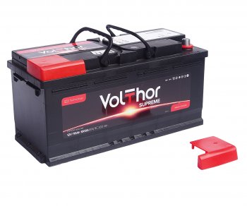 17 749 р. Аккумулятор VOLTHOR Supreme 110Ач обратная полярность VOLTHOR 6ст110(0) 61002  с доставкой в г. Керчь. Увеличить фотографию 1