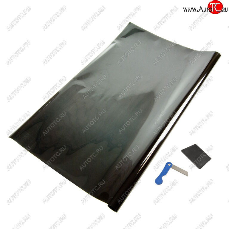 419 р. Пленка тонировочная 1% 0.75х3м Ultra Super Dark Black (блокировка УФ-99% ИК-12%) MEGAPOWER MEGAPOWER-AUTOMOTIVE m-bk-012  с доставкой в г. Керчь