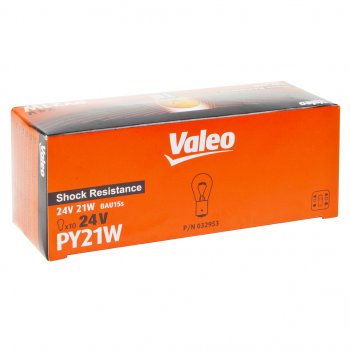 67 р. Лампа 24V PY21W BAU15s вибростойкая (1шт.) VALEO VALEO 032953  с доставкой в г. Керчь. Увеличить фотографию 3