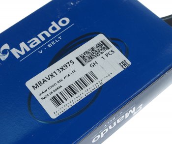 529 р. Ремень приводной клиновой 13х975 MANDO MANDO mbavx13x975  с доставкой в г. Керчь. Увеличить фотографию 3