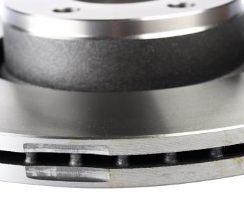 3 599 р. Диск тормозной AUDI A6 (05-) передний (1шт.) MANDO MANDO mbc035445 MANDO mbc035445  с доставкой в г. Керчь. Увеличить фотографию 4