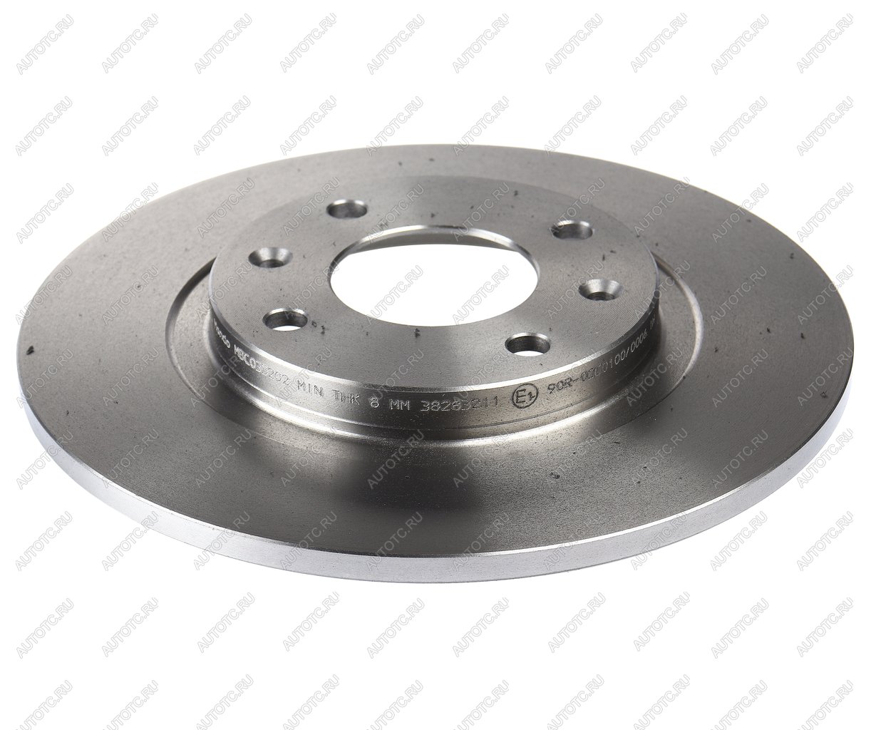 2 199 р. Диск тормозной CITROEN BX (82-93) PEUGEOT 305 I,II (82-90) передний (1шт.) MANDO MANDO mbc035202 MANDO mbc035202  с доставкой в г. Керчь