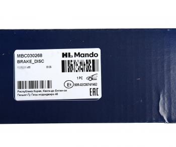 5 699 р. Диск тормозной HYUNDAI ix55 (08-) передний (1шт.) MANDO MANDO mbc030268 MANDO mbc030268  с доставкой в г. Керчь. Увеличить фотографию 6