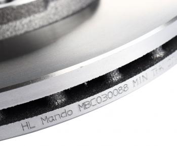 2 389 р. Диск тормозной MITSUBISHI L300 передний (1шт.) MANDO MANDO mbc030088 MANDO mbc030088  с доставкой в г. Керчь. Увеличить фотографию 4