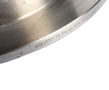 2 599 р. Диск тормозной OPEL Vectra B (-02) SAAB (-06) задний (1шт.) MANDO MANDO mbc035178  с доставкой в г. Керчь. Увеличить фотографию 4