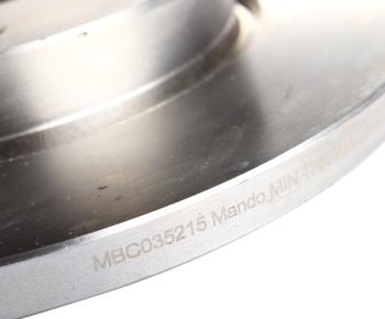 2 299 р. Диск тормозной PEUGEOT 206 передний (1шт.) MANDO MANDO mbc035215 MANDO mbc035215  с доставкой в г. Керчь. Увеличить фотографию 4