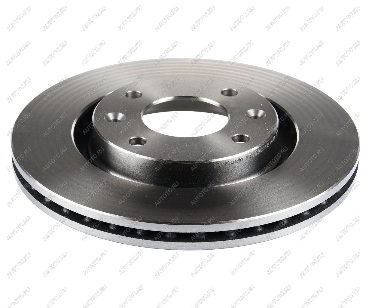 2 489 р. Диск тормозной PEUGEOT 207,208,307 CITROEN C3,C4,C5 передний (1шт.) MANDO MANDO mbc030112  с доставкой в г. Керчь