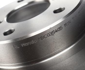 2 569 р. Диск тормозной SUBARU Forester (07-),Impreza (07-) передний (1шт.) MANDO MANDO mbc035405 MANDO mbc035405  с доставкой в г. Керчь. Увеличить фотографию 4