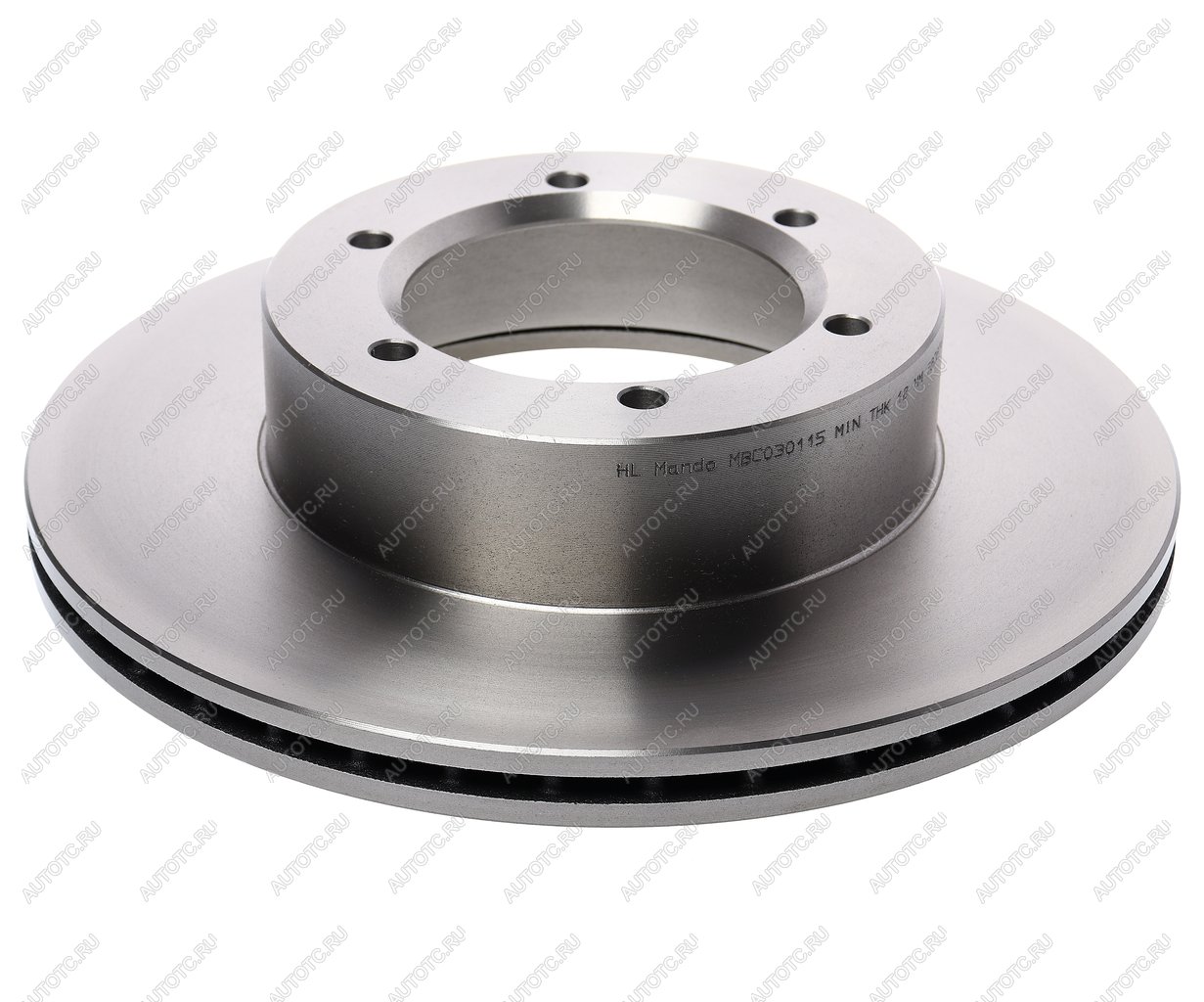 4 549 р. Диск тормозной TOYOTA Hilux (95-) передний (1шт.) MANDO MANDO mbc030115 MANDO mbc030115  с доставкой в г. Керчь