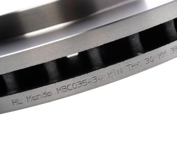 5 349 р. Диск тормозной TOYOTA Mark 2 (96-) LEXUS GS,IS (97-) передний (1шт.) MANDO MANDO mbc035434 MANDO mbc035434  с доставкой в г. Керчь. Увеличить фотографию 4