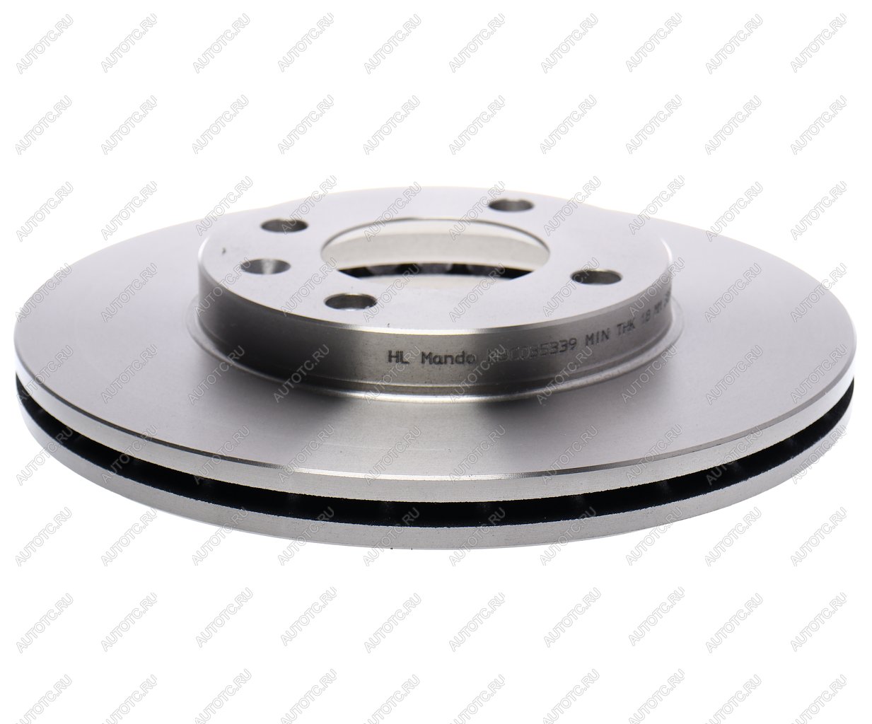 2 499 р. Диск тормозной VW Golf (79-97),Passat (81-88) AUDI 80 (73-91) передний (1шт.) MANDO MANDO mbc035339 MANDO mbc035339  с доставкой в г. Керчь