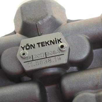 1 789 р. Клапан VOLVO FH12 4-х контурный защитный YON YON 11.5538.20 YON 11.5538.20  с доставкой в г. Керчь. Увеличить фотографию 4