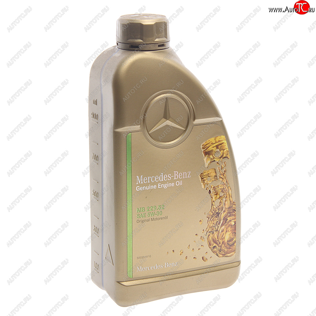 1 799 р. Масло моторное MERCEDES 5W30 синт.1л (спецификация 229.52) OE MERCEDES a000989820711fbdd  с доставкой в г. Керчь