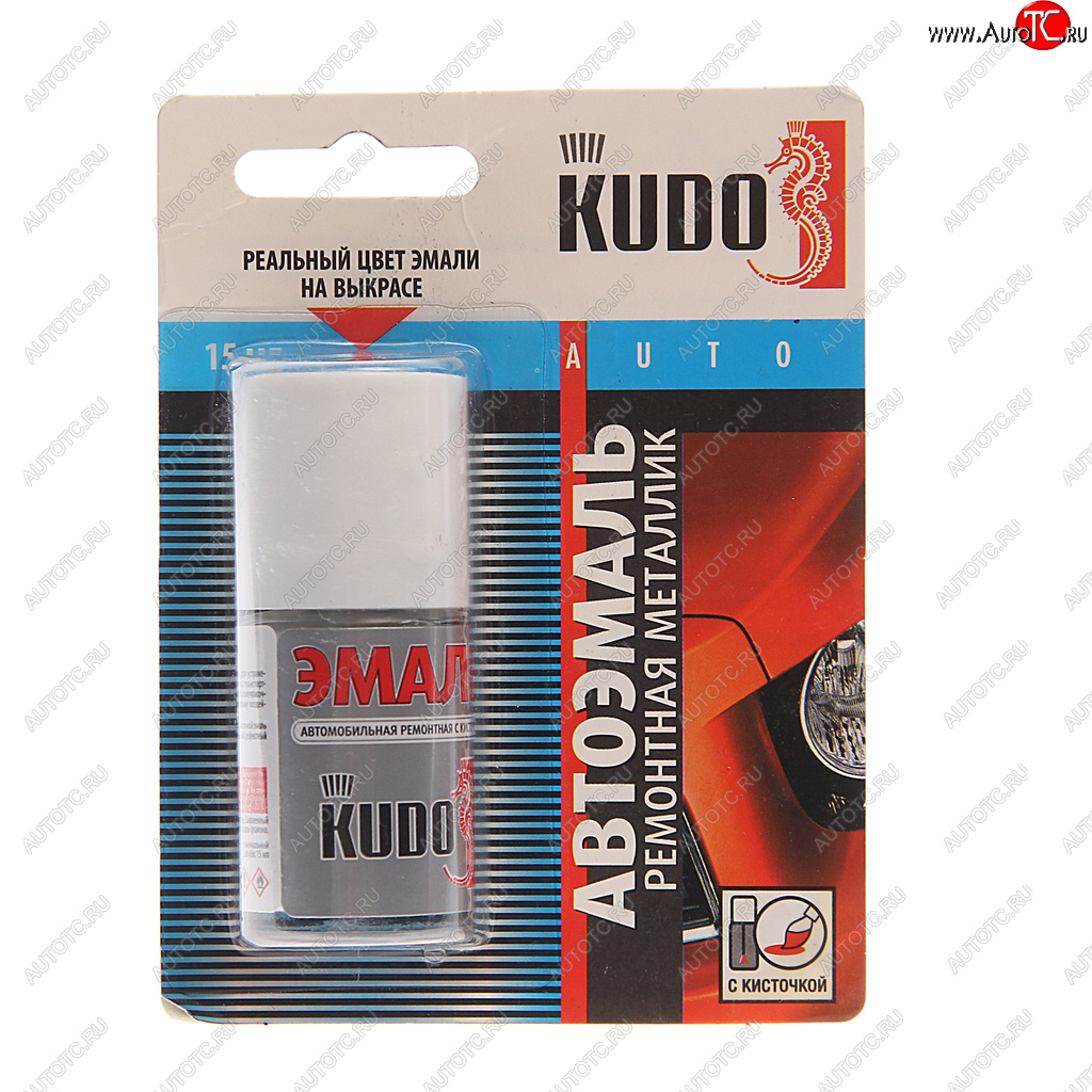 188 р. Краска CHANGAN Y36 ATOMIK GRAY серая с кистью 15мл KUDO KUDO ku-74408  с доставкой в г. Керчь