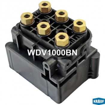 10 999 р. Блок клапанов VW Touareg (03-) AUDI Q7 (10-) PORSCHE Cayenne пневмоподвески KRAUF KRAUF wdv1000bn KRAUF wdv1000bn  с доставкой в г. Керчь. Увеличить фотографию 2