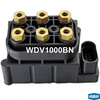 10 999 р. Блок клапанов VW Touareg (03-) AUDI Q7 (10-) PORSCHE Cayenne пневмоподвески KRAUF KRAUF wdv1000bn KRAUF wdv1000bn  с доставкой в г. Керчь. Увеличить фотографию 4