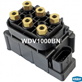 10 999 р. Блок клапанов VW Touareg (03-) AUDI Q7 (10-) PORSCHE Cayenne пневмоподвески KRAUF KRAUF wdv1000bn KRAUF wdv1000bn  с доставкой в г. Керчь. Увеличить фотографию 1