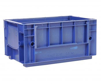 419 р. Ящик полимерный многооборотный 297х198х147.5мм синий IPLAST IPLAST ip-378860  с доставкой в г. Керчь. Увеличить фотографию 1