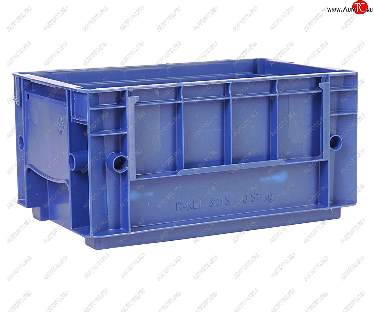 419 р. Ящик полимерный многооборотный 297х198х147.5мм синий IPLAST IPLAST ip-378860  с доставкой в г. Керчь