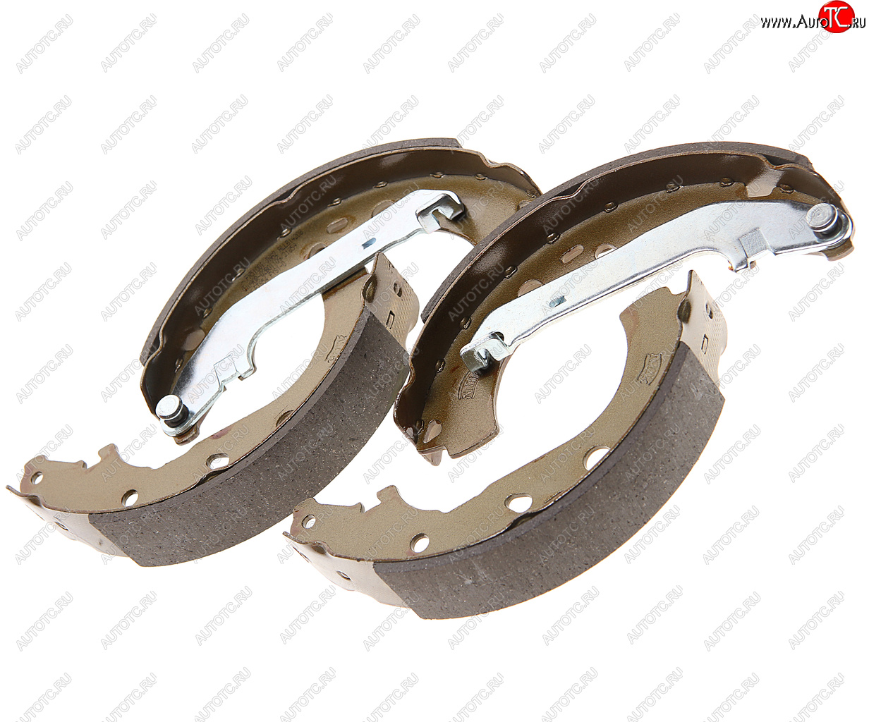 3 199 р. Колодки тормозные задние барабанные (4шт.) NIBK Ford Focus 2  седан дорестайлинг (2004-2008)  с доставкой в г. Керчь