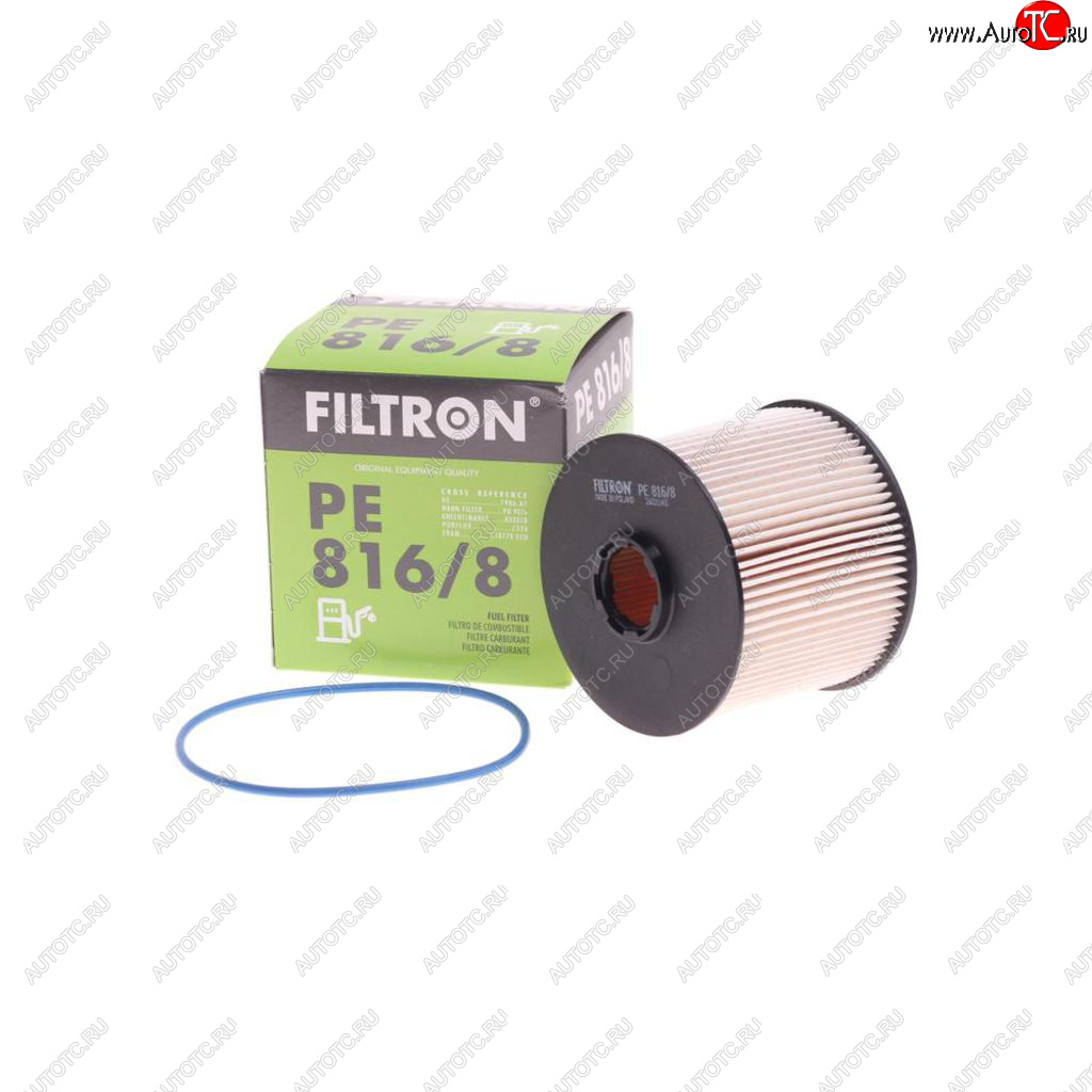 1 169 р. Фильтр топливный PEUGEOT 308,407 (09-10) CITROEN C4 (09-),C5 FILTRON FILTRON pe8168  с доставкой в г. Керчь