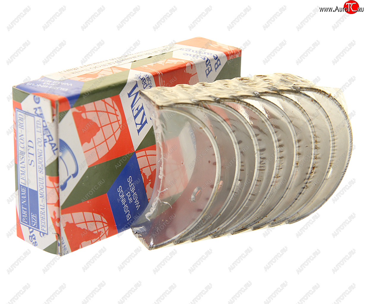 1 079 р. Вкладыши DAEWOO Nexia (95-) шатунные d+0.00 комплект (8шт.) KFM KFM 93740240  с доставкой в г. Керчь