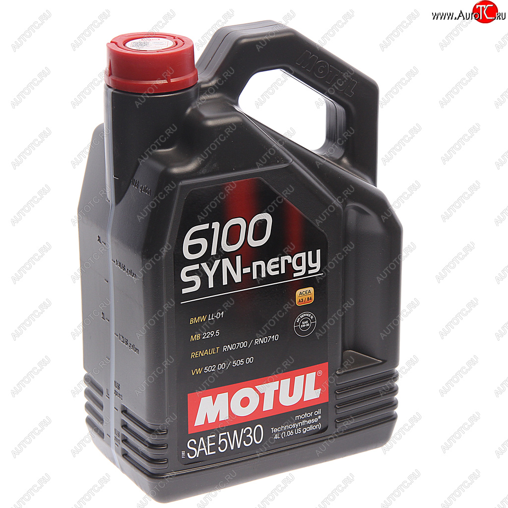 4 549 р. Масло моторное 6100 SYN-NERGIE 5W30 псинт.4л MOTUL MOTUL 112464  с доставкой в г. Керчь