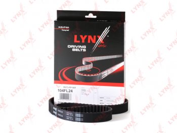 1 869 р. Ремень ГРМ HONDA Accord,Civic,CRX 3,HR-V (104х24) LYNX LYNX 104fl24 LYNX 104fl24  с доставкой в г. Керчь. Увеличить фотографию 1